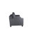 Sealy TruFit Klein Queen Dropback Sofa Sleeper Bed Convertible in Dark Grey with Additional Storage-101925581