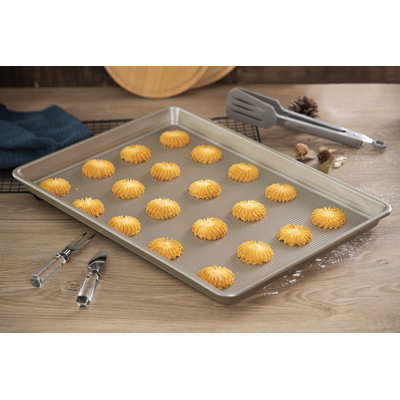 Nonstick Large Baking Cookie Sheet, Heavy Duty Carbon Steel Baking Pan For Oven