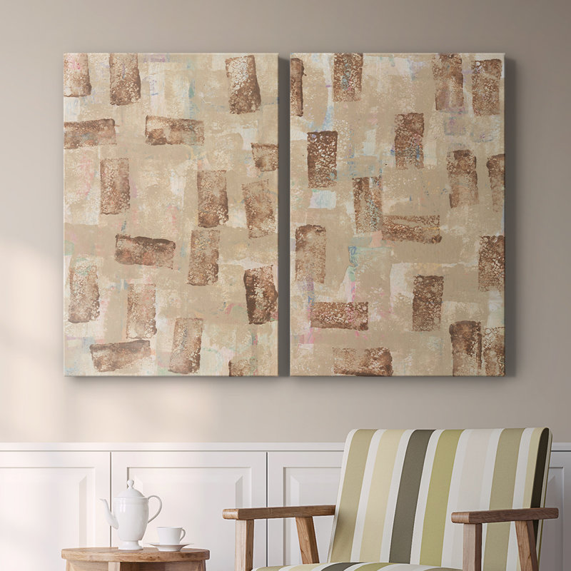 Toile tendue à motif de toile de qualité supérieure I-Hiding Hues, H 48 po x l 64 po