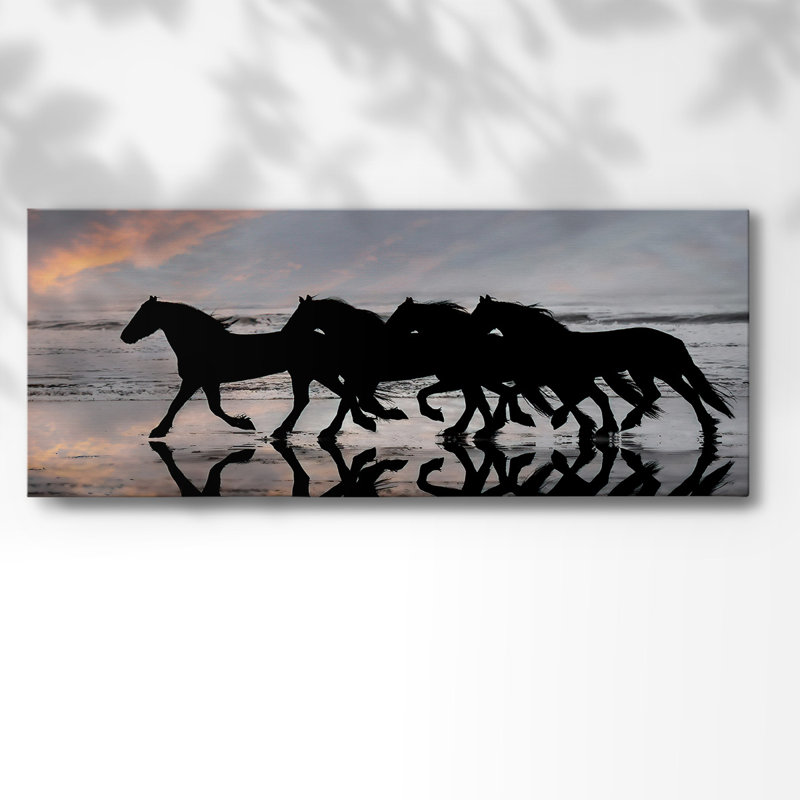 Plage galop, H 24 po x l 60 po x P 1,5 po