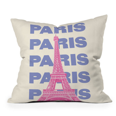  Coussin décoratif floral intérieur / extérieur en polyester