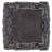 Aveliss 100% Cotton Tufted Bath Rug, Ultra Soft & Absorbent, Spray Latex Backing, Luxurious Ruffle Border, 24" x 40" Rectangle, Gray-1189660637-1189660744
