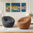 Upholstered Swivel Accent Chair-1047171142