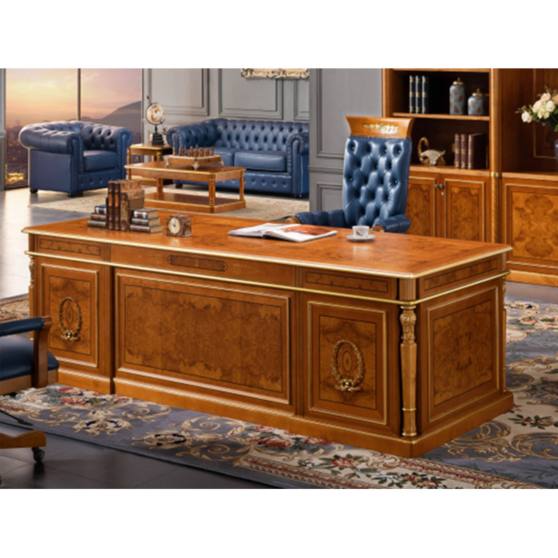 Infinity Solid Wood Executive Desk