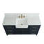 Meuble-lavabo simple 60 po Aisa-565349168
