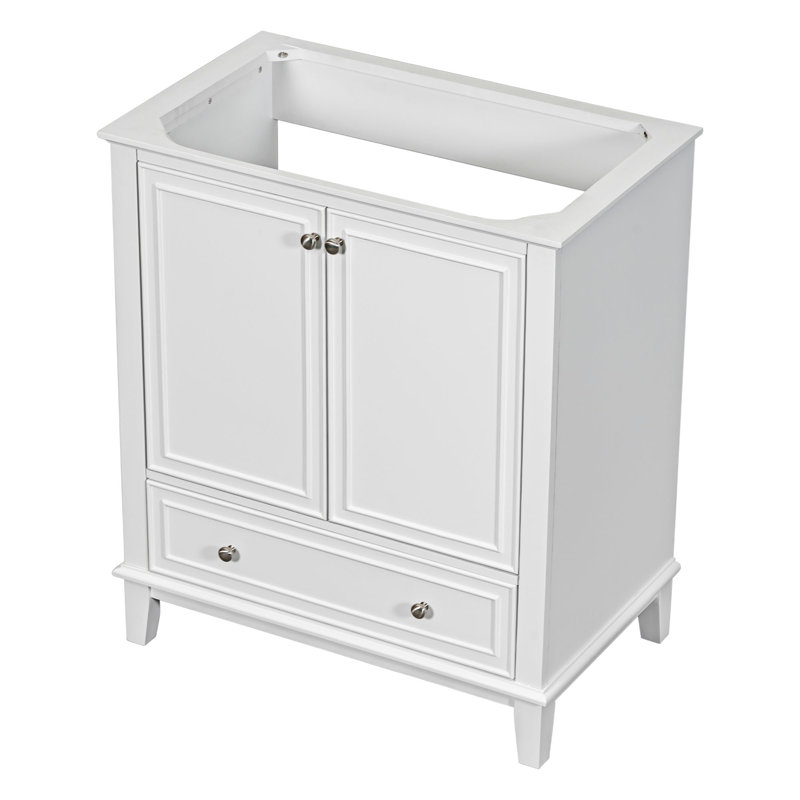 Base de meuble-lavabo simple 29,50 po seulement, Gris