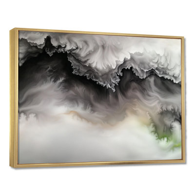 Celestial Marble Shift II - reproduction abstraite sur toile marbrée