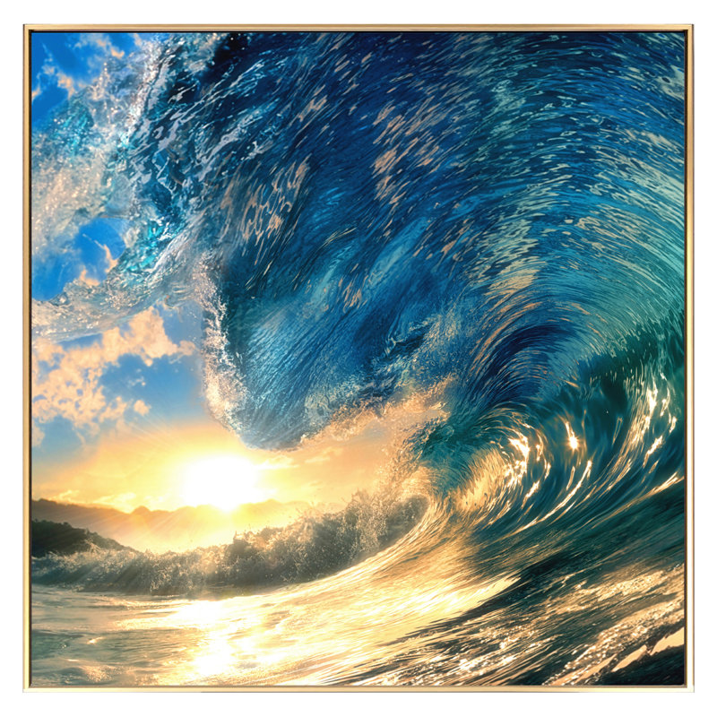 Single Picture Frame Print on Glass