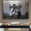 40*30,Banksy Street Graffiti Wall Art Decor Large Abstract Pictures Painting.