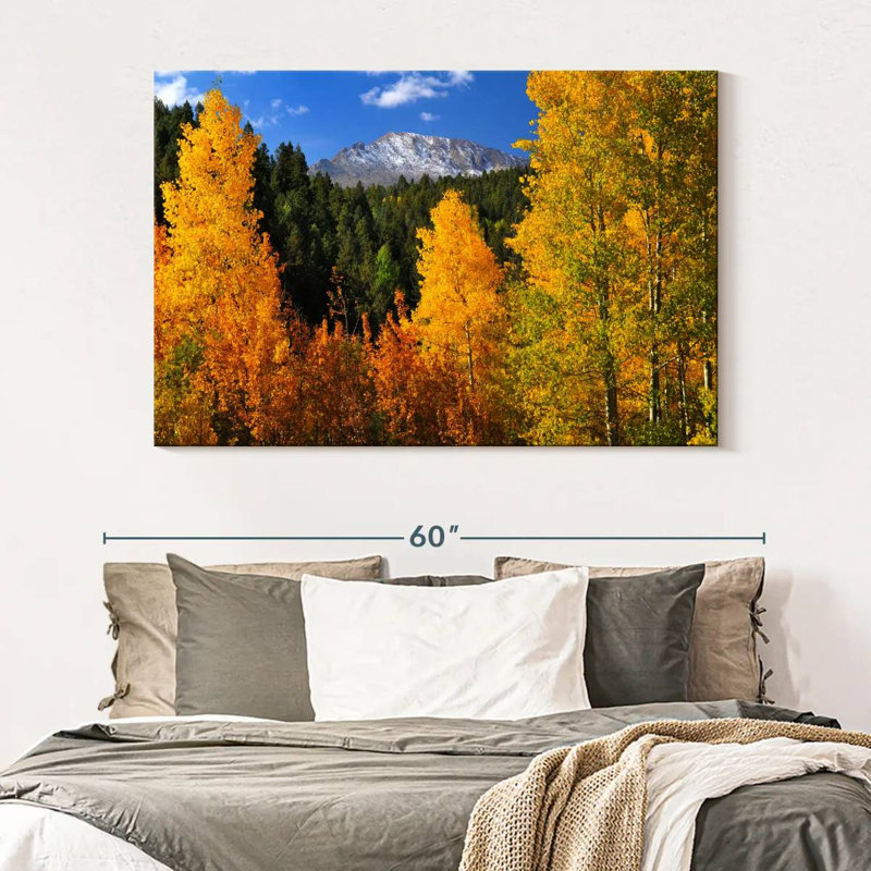 Alvord Pikes Peak en automne, H 34 po x l 51 po