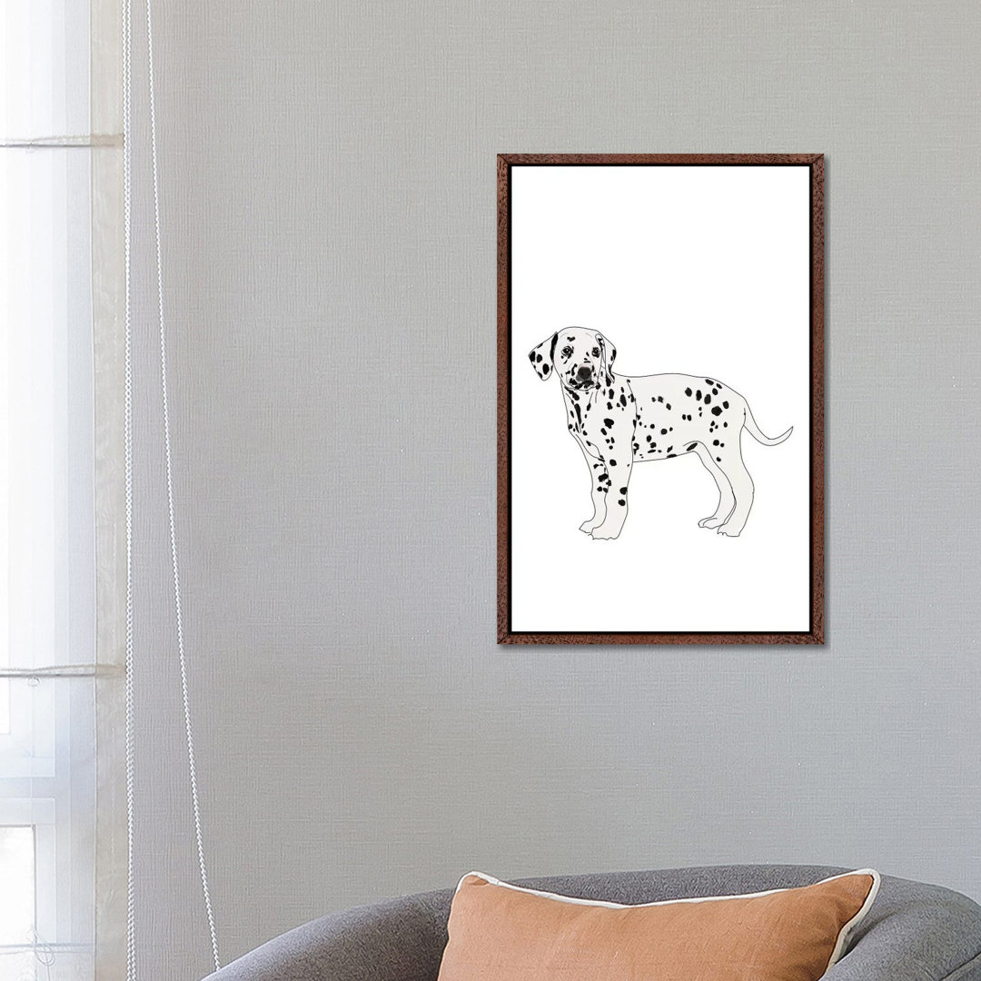 Dalmatiner von Sketch And Paws - Gallery-Wrapped Canvas Giclée on Canvas