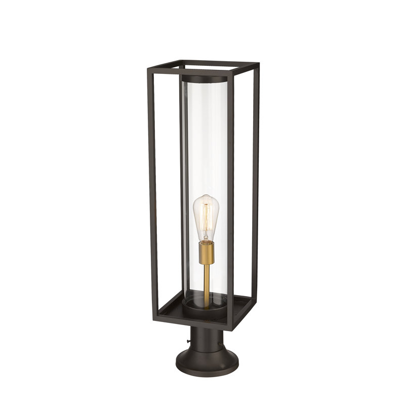 Bello Pier Mount Light, 29.75" H x 8" W x 8" D