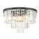 Lizette 6-Light Crystal Chandelier Flush Mount Lighting