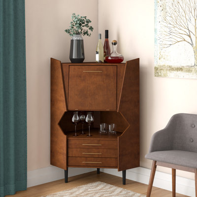 Corner Bar Cabinet by Red Barrel Studio