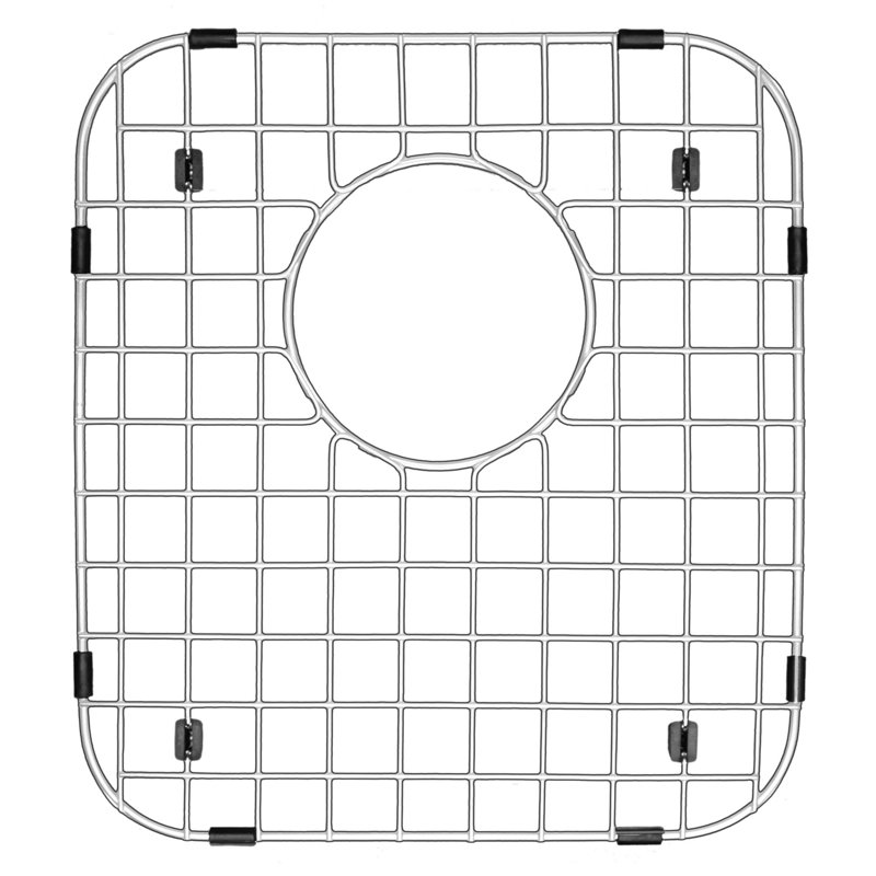 Karran 12-1/2 In. X 14-3/4 In. Stainless Steel Bottom Grid Fits E-360R