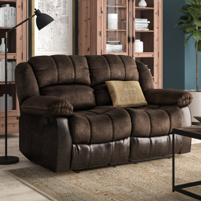 Montevallo 62'' Upholstered Reclining Loveseat