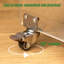 Table d'appoint d'appoint avec base en bambou-98284319