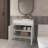 Rainbow City Vanity With 2 Doors, White-422334778