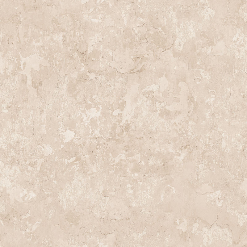 Grunge 10m x 53cm Matte Wallpaper Roll, Peach
