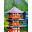 Chutes de Nachi - Japon | Acrylique sur toile | Par Gulpasha