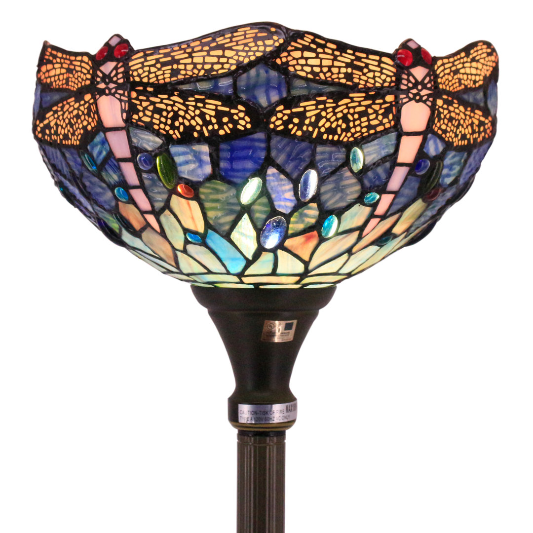 Giana 66'' Bronze Antique Floor Lamp Bloomsbury Market