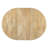 Round Extendable Dining Table with 16" Leaf Wood Kitchen Table