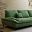 Coussin modulaire vert 100% polyester-52630495