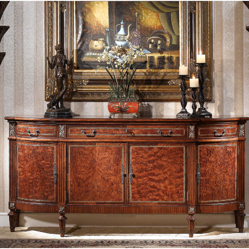 Louis 81'' W Solid Wood Sideboard