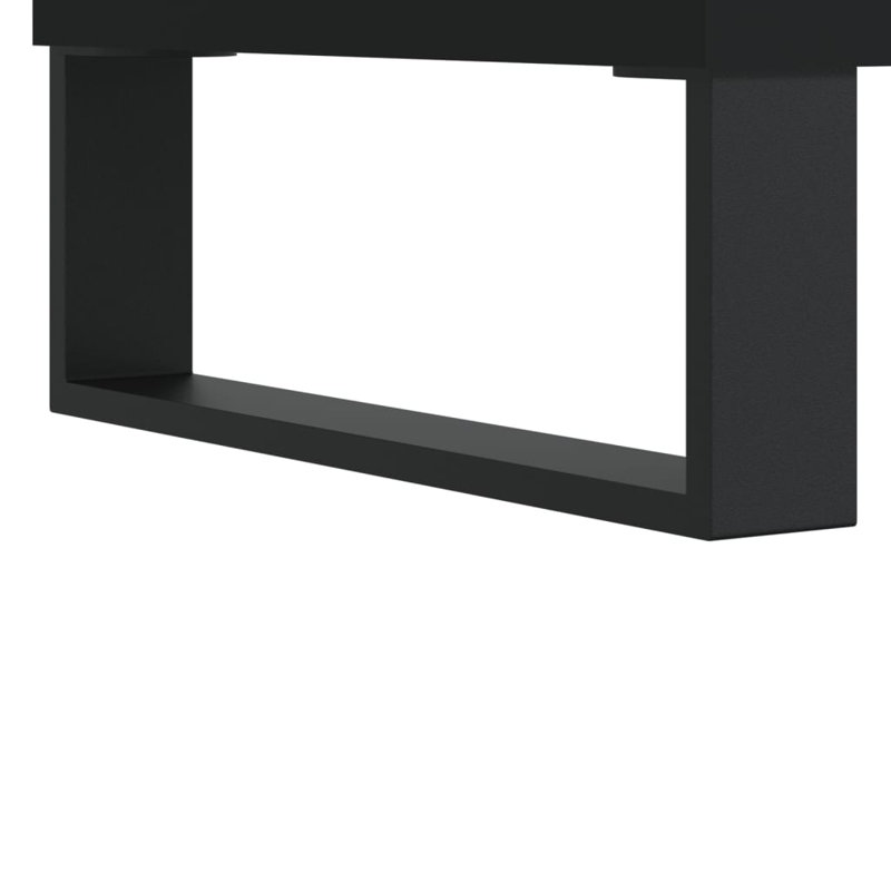 10 Pair Shoe Storage Cabinet, Black