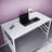 Ricka Modern Writing Desk With Metal Legs-1060175001