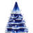 12" Nostalgic Ceramic Hannukah Tree