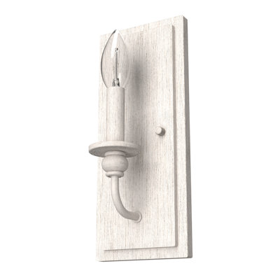 1 - Light Dimmable Candle Wall Light