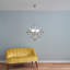 Mckinzie 4 - Light Nickel Geometric Pendant