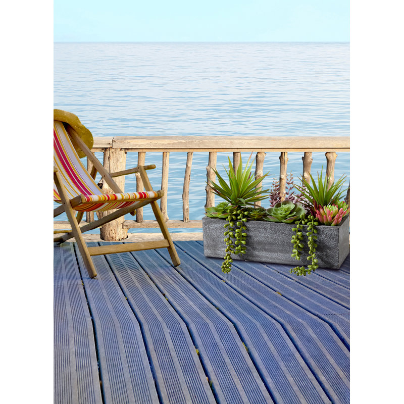 9'' Succulent Plant in Stone Planter