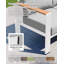 Ensemble de canapé modulaire en forme de L 3 pièces en aluminium avec causeuse, table basse et coussins-2094472172-2094472175