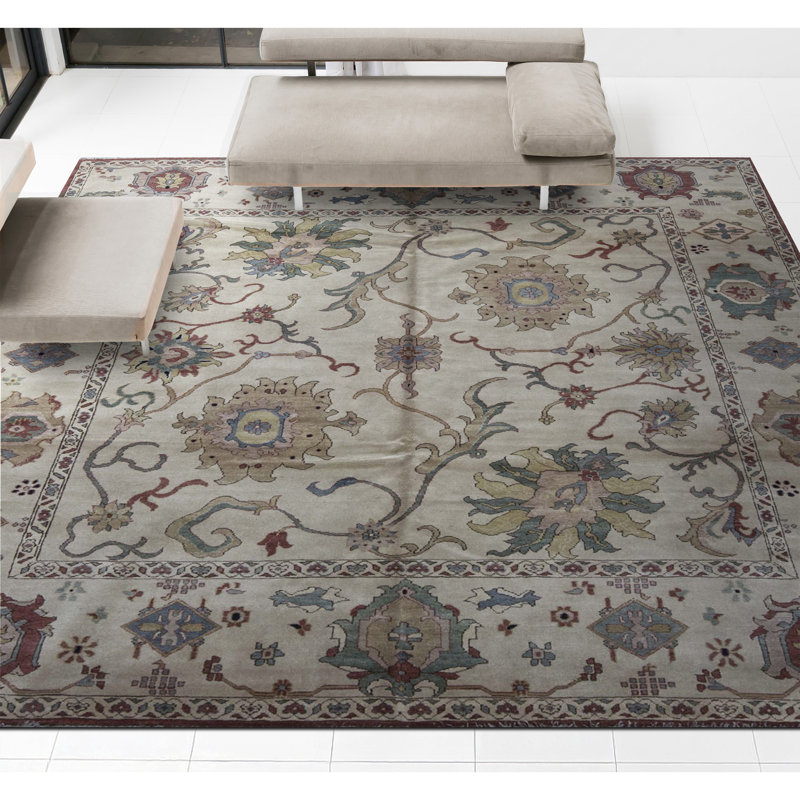 Wool Oriental Area Rug