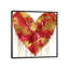 «Big Hearted Silver and Gold» par Lindsay Rodgers - impression d'art graphique-54001816-54001810-54001822
