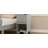 Elegant Design Nightstand with Drawer and Open Shelf for Bedroom, Retro Style Bedside Table with Classic Design and Metal Handle-1699159584