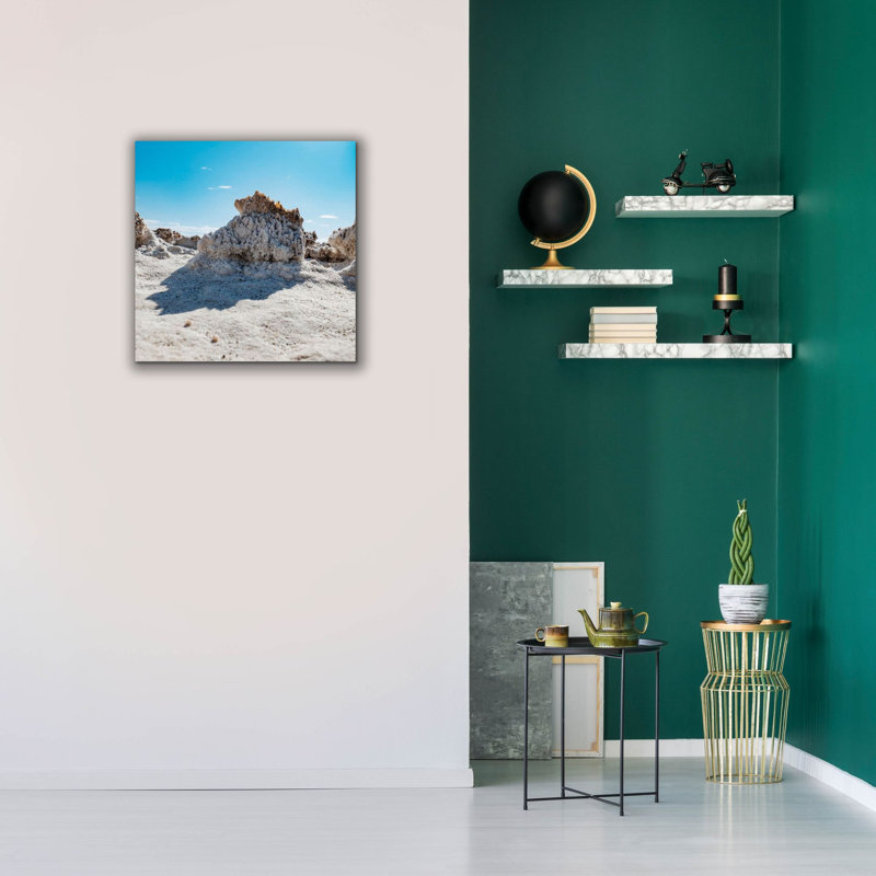 « Death Valley - Devils Golf Course 2 » par Epic Portfolio Canvas Wall Art, 66 x 66 cm, 26 po x 26 po