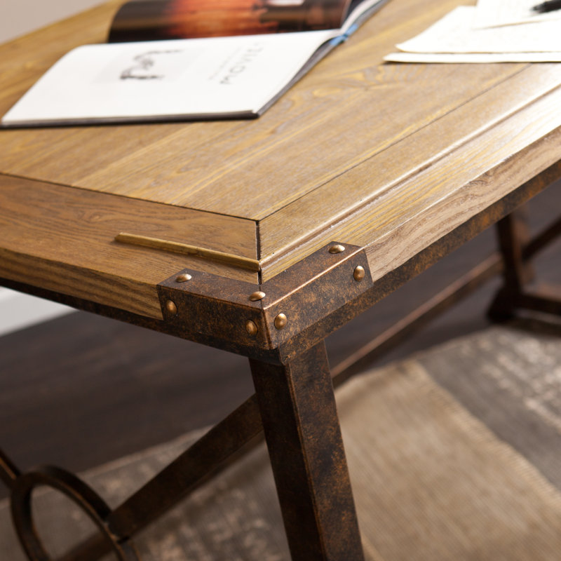 Woburn Solid Wood Top Writing Desk
