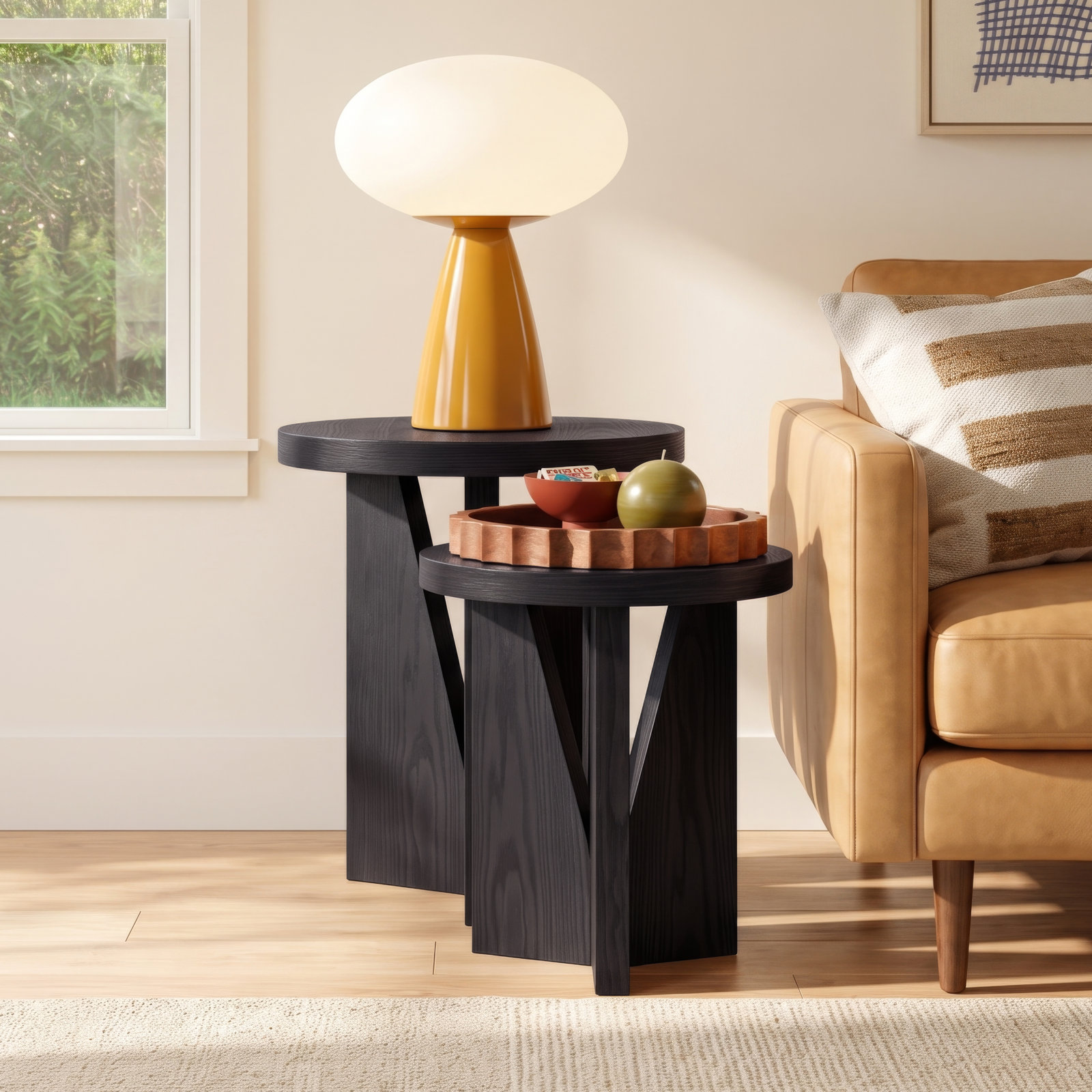 Bodiam 18" Nesting End Tables
