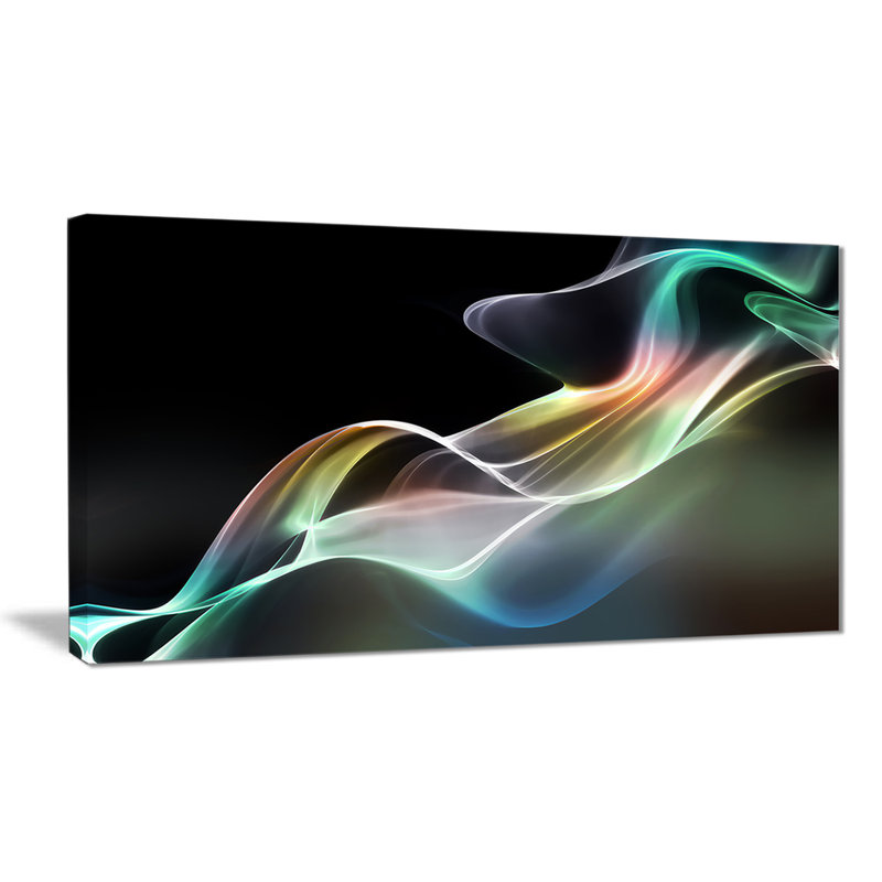 «Abstract Smoke Reflection», impression sur toile tendue, H 20 po x l 40 po x P 1po