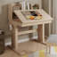 Solid Wood Study Desk With Storage