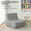 Polyester Bean Bag Lounger-1050653245