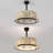 Cressida 23.75" Traditional Bohemian 6-Speed Metal/Bamboo Mobile-App/Remote-Controlled Height-Adjustable Dimmable Caged Integrated LED Ceiling Fan