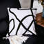 Housse de coussin réversible en coton brodé-100498914