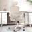 Heavy Duty Ergonomic Desk Office Chair, High Back Home Computer Chair With Headrest  And Adjustable Swivel 3D Armrests For Comfort  Adjustable Lumbar Supports Up To 350Lbs-1308965657-1308965661