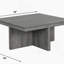 Ensemble de 5 tables basses grises 5 pièces