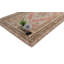 Tapis unique en laine noué à la main brun / rouge 4 pi 7 po x 8 pi 6 po Sivas