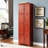8-Door Cabinet With 4 Shelves, Adds Charm To Home Decor 72.4" High Storage 8 Doors, For